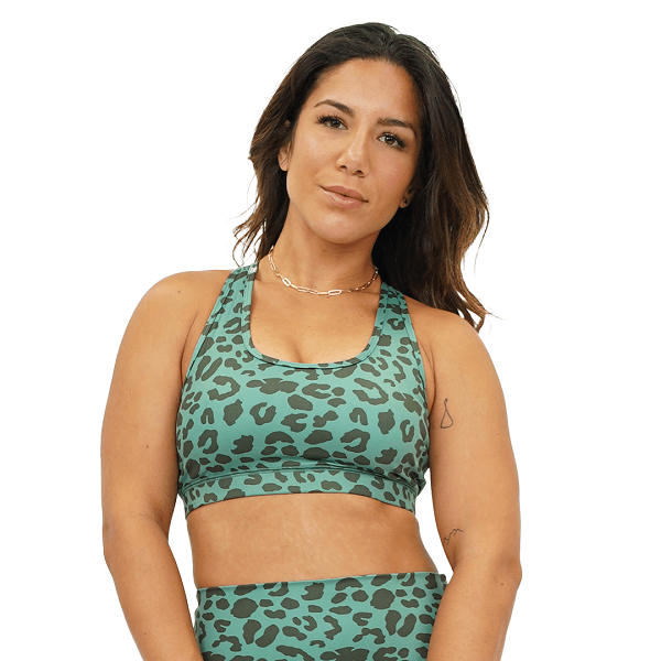 Leopard Print Bra