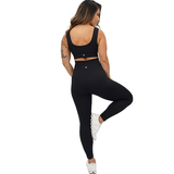 Black Cotton Leggings